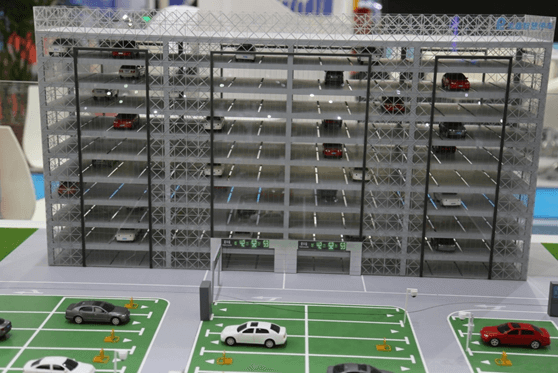 智慧型多层立体停车场模型.png